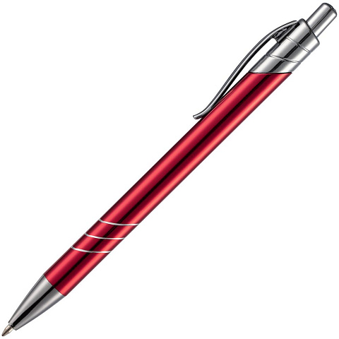 Ручка шариковая Underton Metallic, красная - рис 4.
