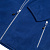 Куртка флисовая мужская Twohand, синяя - миниатюра - рис 4.