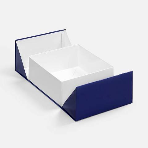 Коробка складная Foldream, S, синяя - рис 4.