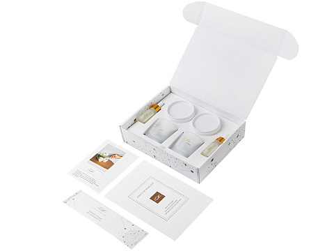 Набор для создания 2-х ароматических свечей: имбирный пряник, рождественская елка - рис 4.