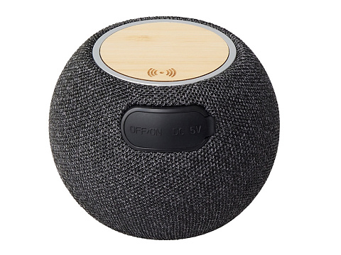 Портативная колонка с беспроводной зарядкой Ареа, 5 Вт - рис 3.