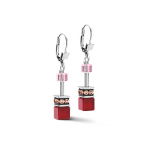 Серьги Red-Purple Coeur de Lion *4905/20-0308