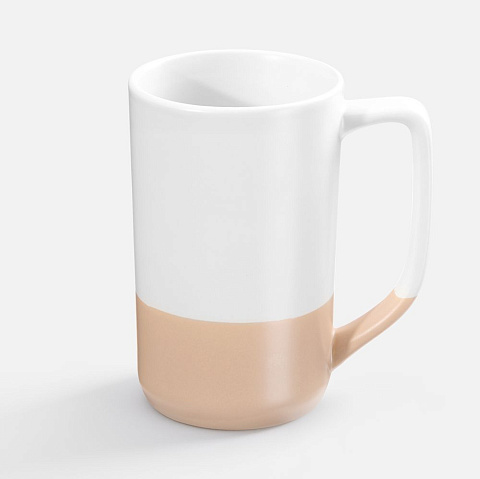 Кружка для сублимационной печати Neito, бежевая - рис 2.