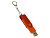 USB-флешка на 16 Гб 2 в 1 поворотный механизм, c дополнительным разъемом Type-C с одноцветным металлическим клипом, оранжевый - миниатюра - рис 3.