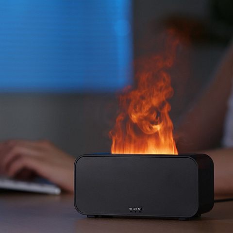 Аромадиффузор «Пламя уюта» Lumor с RGB-подсветкой, чёрный - рис 7.