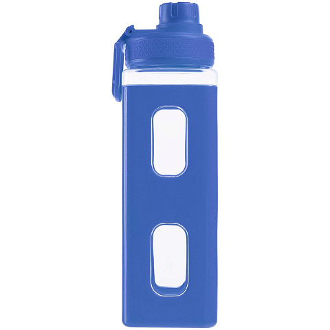 Бутылка для воды Square Fair, синяя - рис 4.