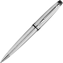 Шариковая ручка Waterman Expert 3, цвет: Stainless Steel GT, стержень: Mblue