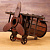 Мини - бар деревянный "Самолет" 40,5 см - миниатюра