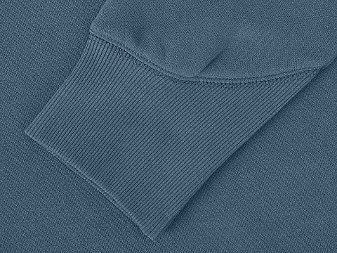 Худи унисекс Лагуна, серо-синий - рис 4.