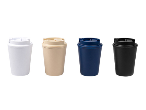 Стакан OKLAN/ОКЛАН с полипропиленовым корпусом и крышкой, черный - рис 2.