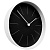 Часы настенные Neo, черные с белым - миниатюра - рис 3.