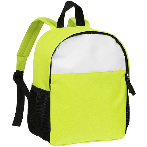 Детский рюкзак Comfit, белый с зеленым яблоком - рис 2.
