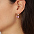 Серьги LOUISE SG LIGHT ROSE Dyrberg Kern 380018 - миниатюра - рис 2.