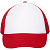 Бейсболка Sunbreaker, красная с белым - миниатюра - рис 4.