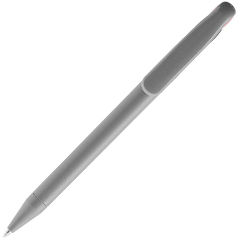 Ручка шариковая Prodir DS1 TMM Dot, серая с красным - рис 5.