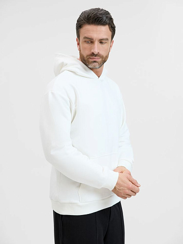 Худи унисекс оверсайз Songo, молочно-белое - рис 7.