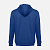 Толстовка мужская на молнии с капюшоном Amsterdam, ярко-синяя - миниатюра - рис 5.