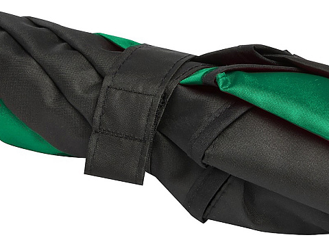 Джефф 30-дюймовый ветрозащитный зонт-трость, зеленый/черный - рис 5.