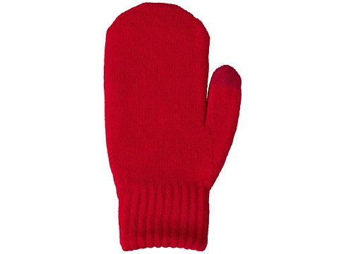 Варежки Dunant, красный - рис 4.