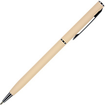 Ручка шариковая автоматическая BrunoVisconti® PALERMO цвет корпуса пудровый, soft-touch, 0.7 мм