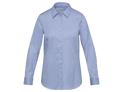 Citrine женская рубашка из твила - Голубой - рис 2.