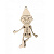 Набор деревянный для творчества "Игрушка елочная Гном" - миниатюра