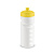 Бутылка для велосипеда Lowry, белая с желтым - миниатюра
