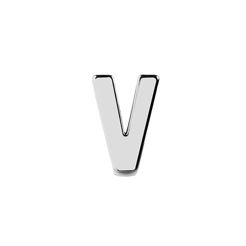 Элемент брелка-конструктора «Буква V» - рис 3.
