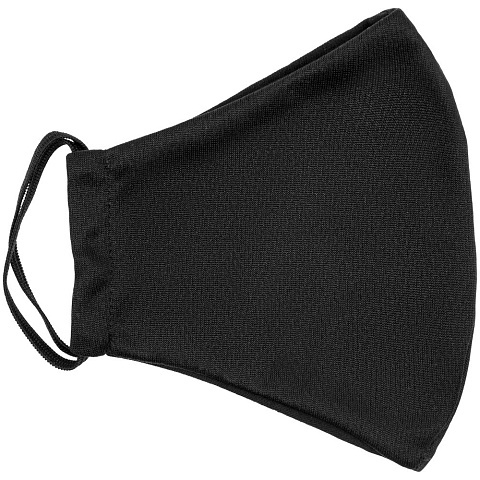 Маска для лица, черная - рис 6.