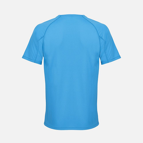 Футболка спортивная унисекс Vortex, ярко-бирюзовая - рис 3.