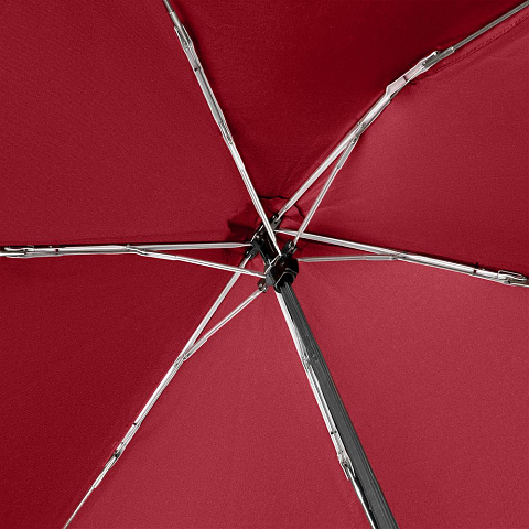 Зонт складной Carbonsteel Slim, красный - рис 6.