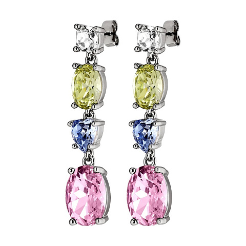 Серьги CARMEN SS PASTEL MULTI Dyrberg Kern 440021 - рис 3.