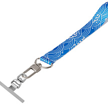 Ремувка под сублимацию с трендовым карабином и металлическим держателем для телефона