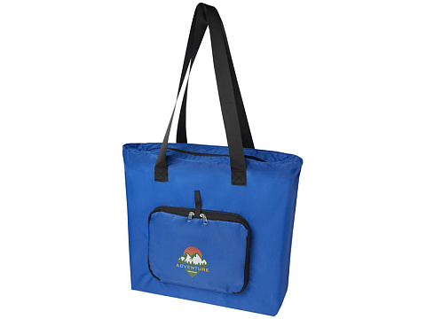 EcoFold Складная эко-сумка из RPET 16 л - Ярко-синий - рис 4.