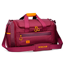 RIVACASE 5331 burgundy red дорожная сумка, 35л /6