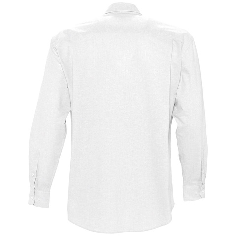 Рубашка мужская с длинным рукавом Boston, белая - рис 3.