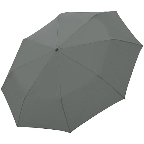 Зонт складной Fiber Magic, серый - рис 2.