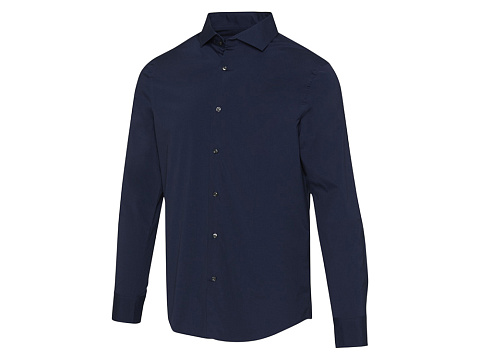 Carnelian мужская рубашка из поплина - Navy Blue