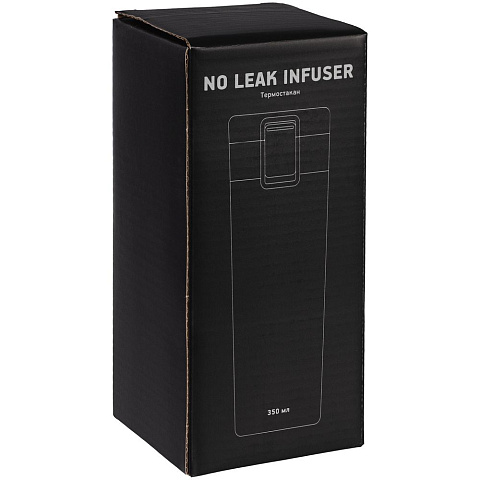 Термостакан с ситечком No Leak Infuser, черный - рис 9.