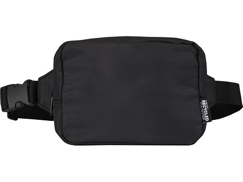 Трип Эви дорожная сумка через плечо из переработанного материала GRS объемом 1 л, черный - рис 2.