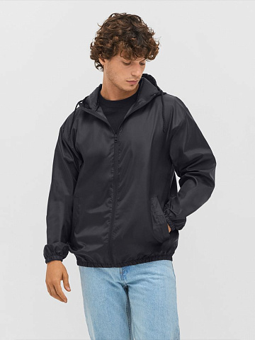 Ветровка унисекс Shield, красная - рис 5.