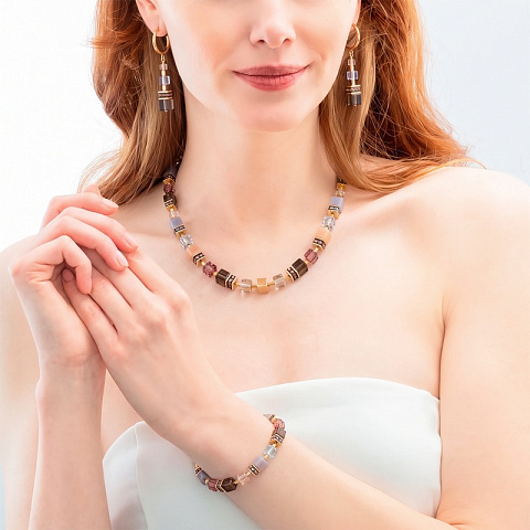 Серьги Brown-Apricot - рис 2.
