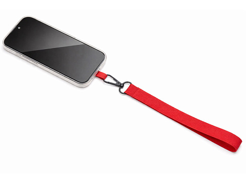 Ремешок на руку для телефона Рист, красный - рис 4.