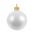 Елочный шар Gala Matt в коробке, 6 см, белый - миниатюра - рис 3.