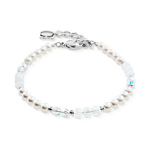 Браслет White-Silver Coeur de Lion 4245/30-1417