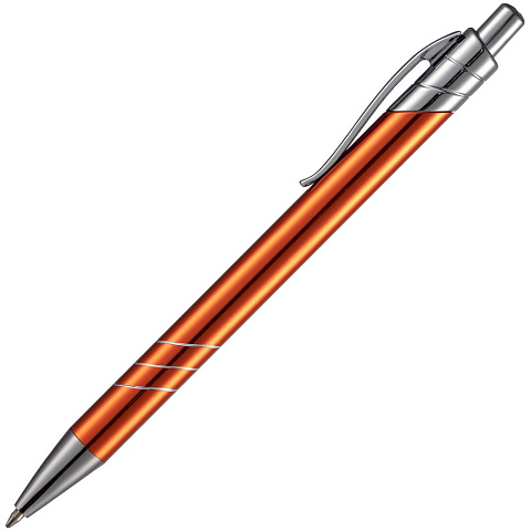 Ручка шариковая Underton Metallic, оранжевая - рис 3.