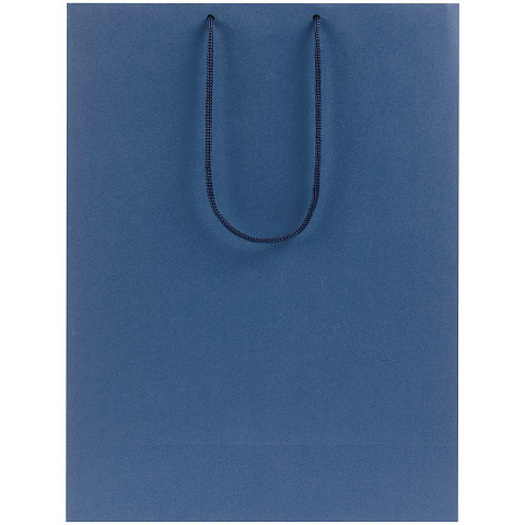 Пакет бумажный Porta XL, синий - рис 3.