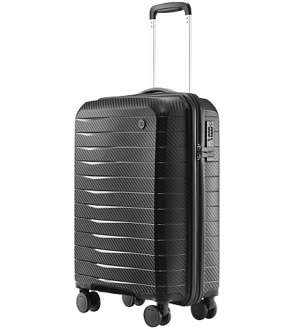 Чемодан Lightweight Luggage S, черный - рис 2.