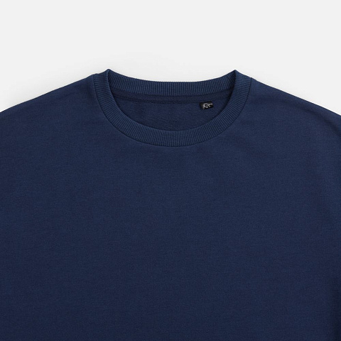 Футболка унисекс Durington, темно-синяя - рис 4.