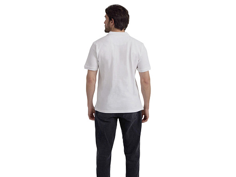 Рубашка поло Dubai мужская, белый - рис 3.